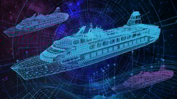 AI Model of Cruise Ship