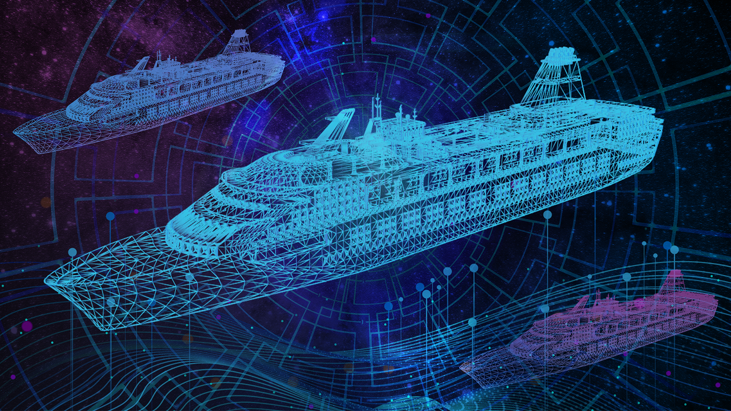 AI Model of Cruise Ship